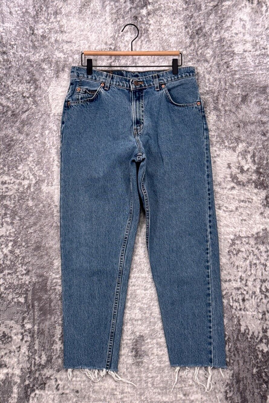 Vintage Levis Jeans 32 Inches Womens Orange Tab High Rise Tapered Leg
